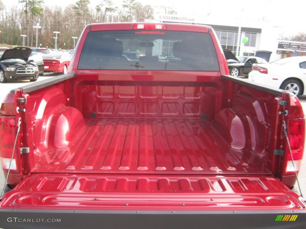 2012 Ram 1500 Express Crew Cab 4x4 - Deep Cherry Red Crystal Pearl / Dark Slate Gray/Medium Graystone photo #19