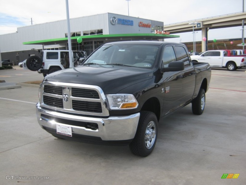 2012 Ram 2500 HD ST Crew Cab 4x4 - Black / Dark Slate/Medium Graystone photo #1