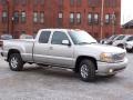 2004 Silver Birch Metallic GMC Sierra 1500 Denali Extended Cab AWD  photo #3