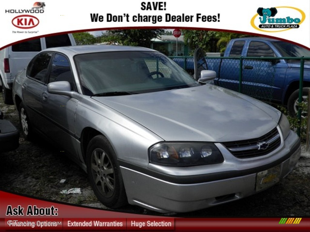 2002 Impala  - Galaxy Silver Metallic / Medium Gray photo #1