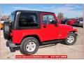 Flame Red - Wrangler X 4x4 Photo No. 7