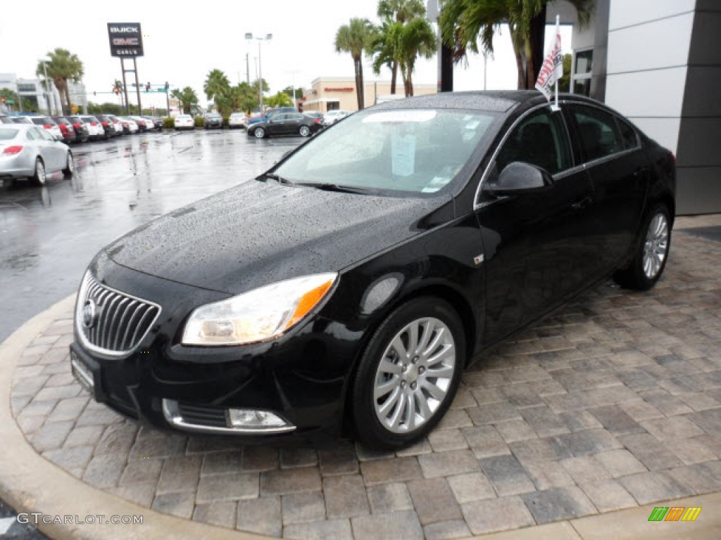 Black Onyx 2011 Buick Regal CXL Exterior Photo #60302423