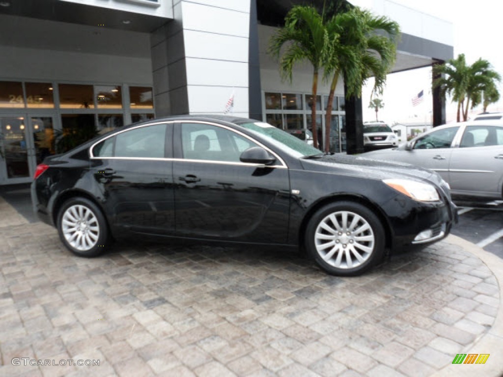 Black Onyx 2011 Buick Regal CXL Exterior Photo #60302458