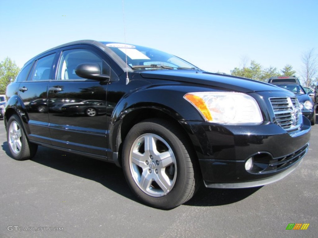 Black 2007 Dodge Caliber SXT Exterior Photo #60304199