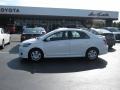 Polar White 2009 Toyota Yaris S Sedan