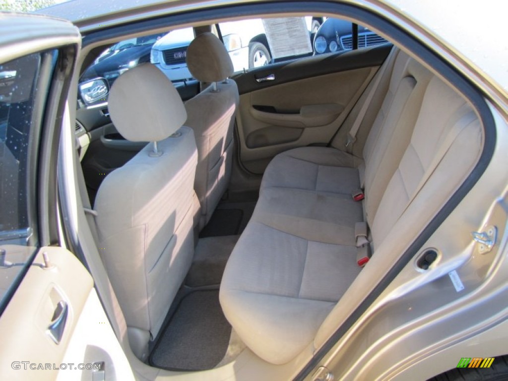 2003 Accord LX Sedan - Desert Mist Metallic / Ivory photo #8