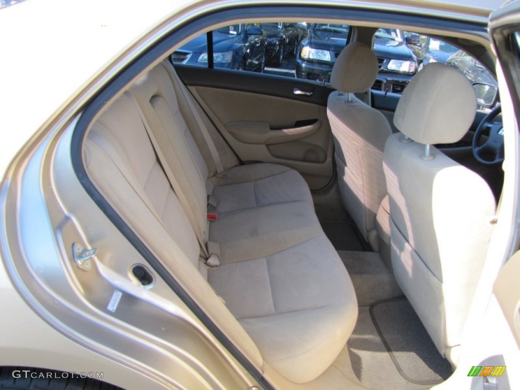 2003 Accord LX Sedan - Desert Mist Metallic / Ivory photo #9
