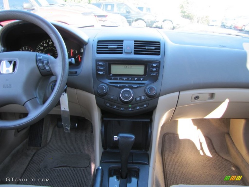 2003 Accord LX Sedan - Desert Mist Metallic / Ivory photo #11