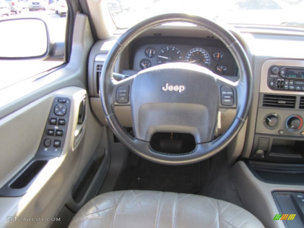 2003 Grand Cherokee Laredo - Graphite Metallic / Taupe photo #13