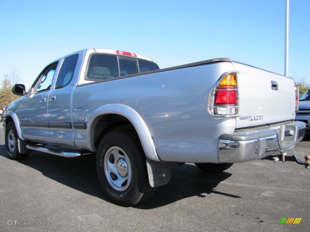 2000 Tundra SR5 Extended Cab - Platinum Metallic / Light Charcoal photo #2
