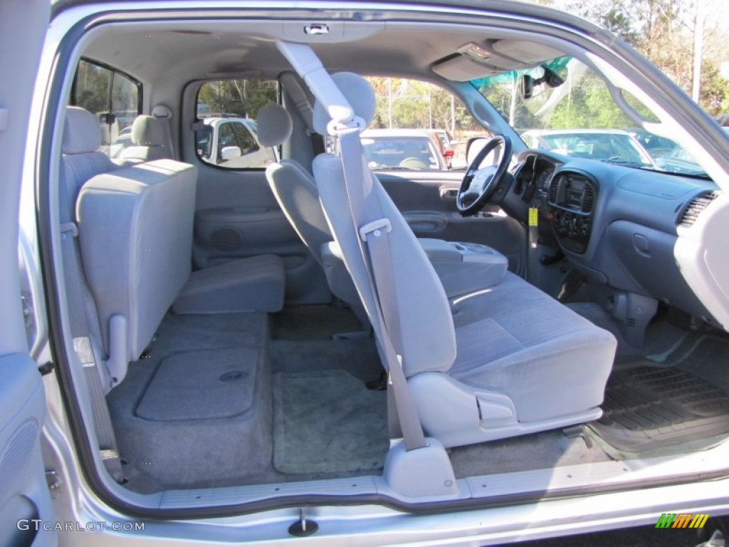 Light Charcoal Interior 2000 Toyota Tundra SR5 Extended Cab Photo #60306800