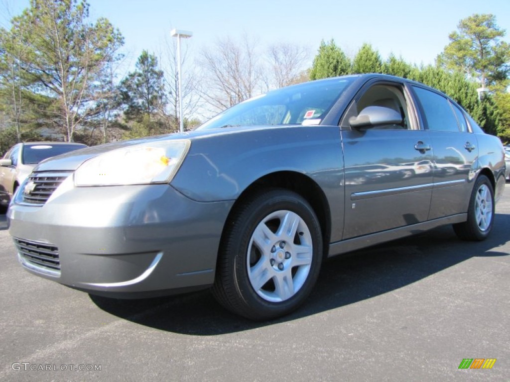 2006 Malibu LT Sedan - Medium Gray Metallic / Titanium Gray photo #1