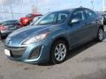 2011 Gunmetal Blue Mica Mazda MAZDA3 i Sport 4 Door  photo #7