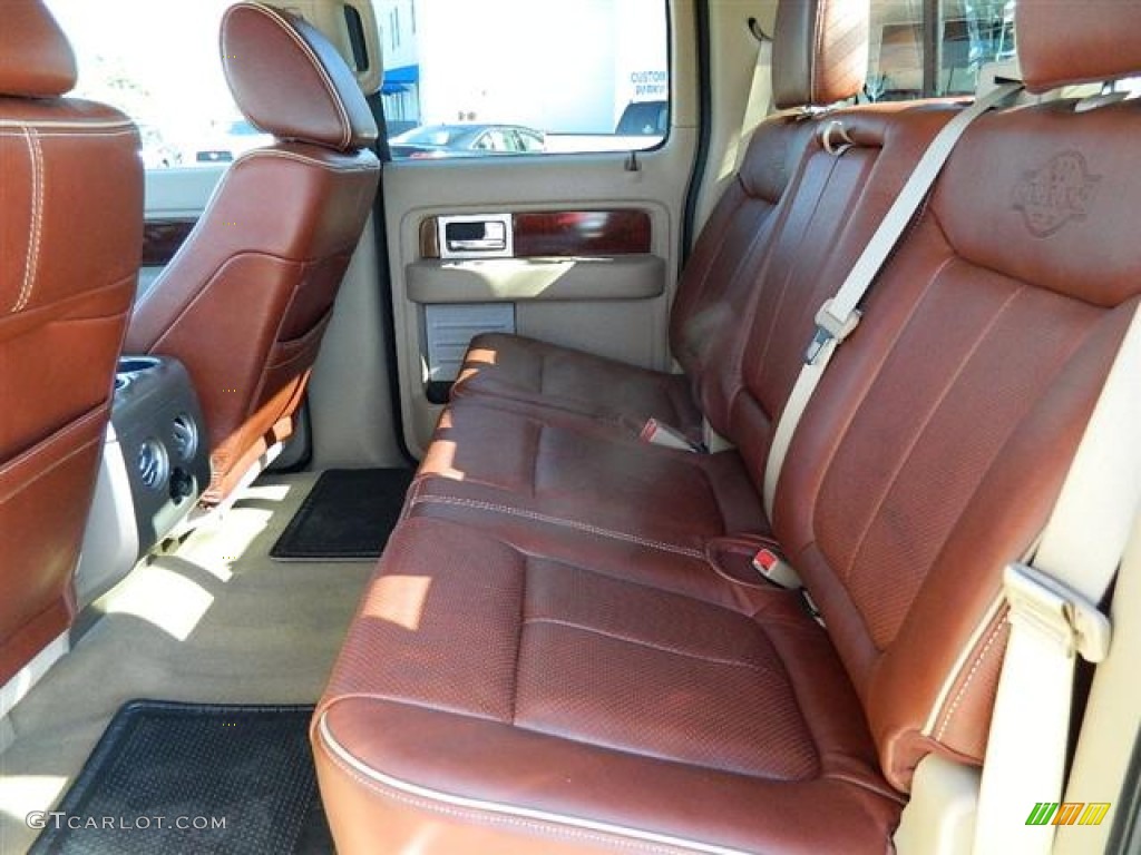 2010 F150 King Ranch SuperCrew 4x4 - Tuxedo Black / Chapparal Leather photo #12