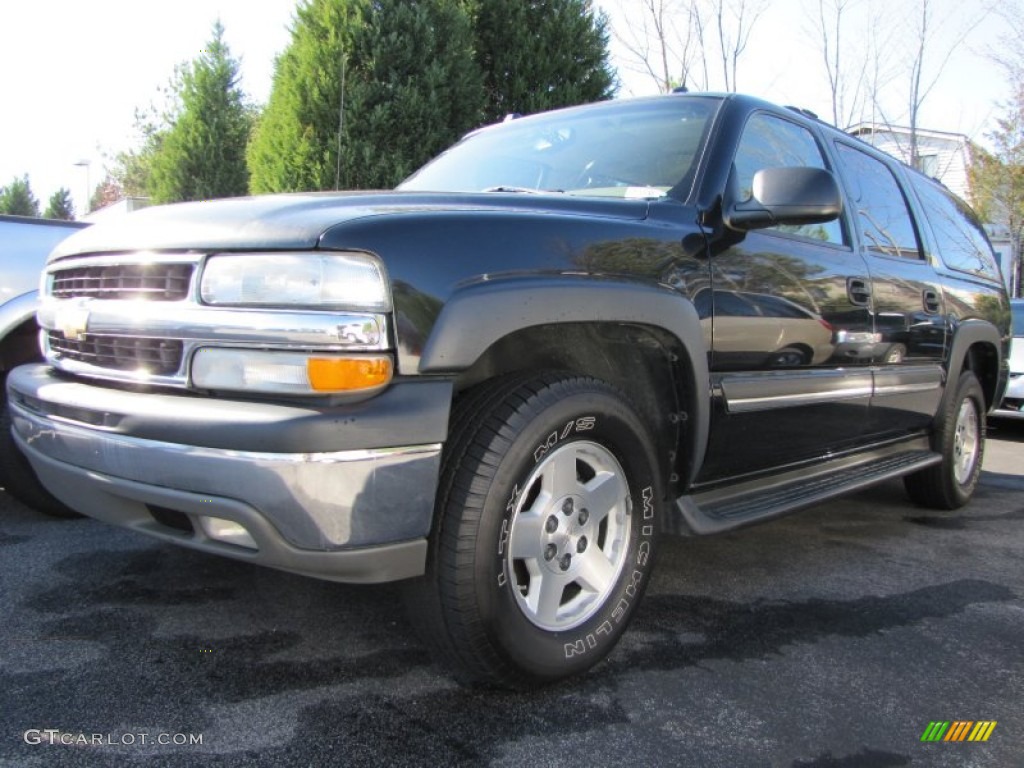 Black Chevrolet Suburban