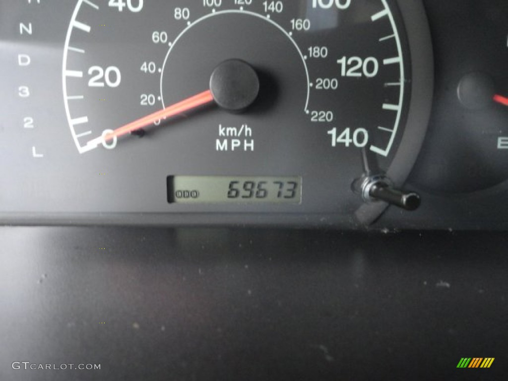 2003 Elantra GLS Sedan - Chianti Red / Beige photo #18