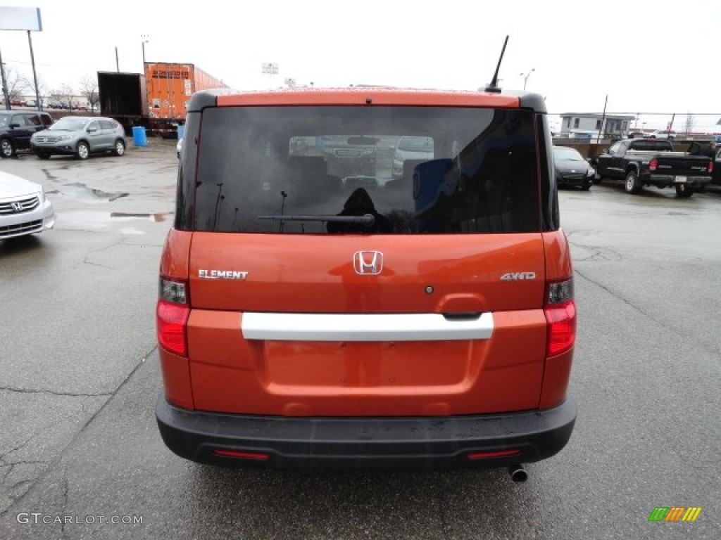 Citrus Fire Metallic 2010 Honda Element EX 4WD Exterior Photo #60309701