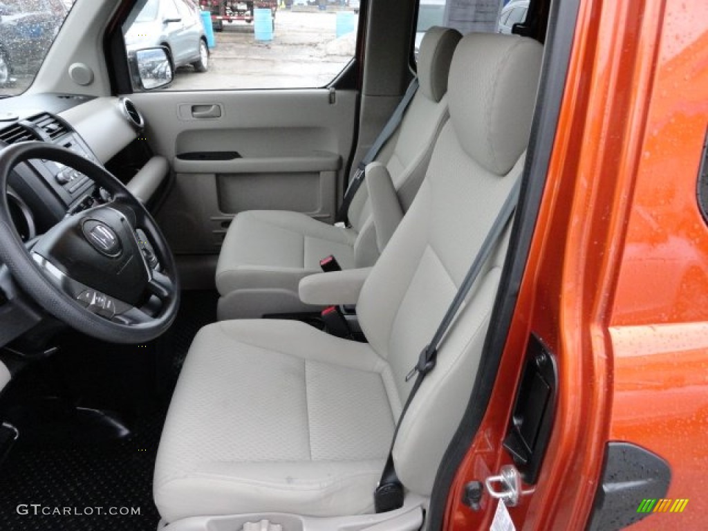 2010 Element EX 4WD - Citrus Fire Metallic / Gray photo #10