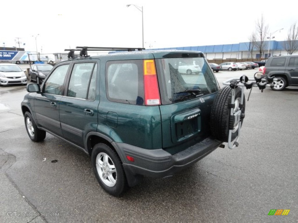 1999 CR-V EX 4WD - Clover Green Pearl / Charcoal photo #3