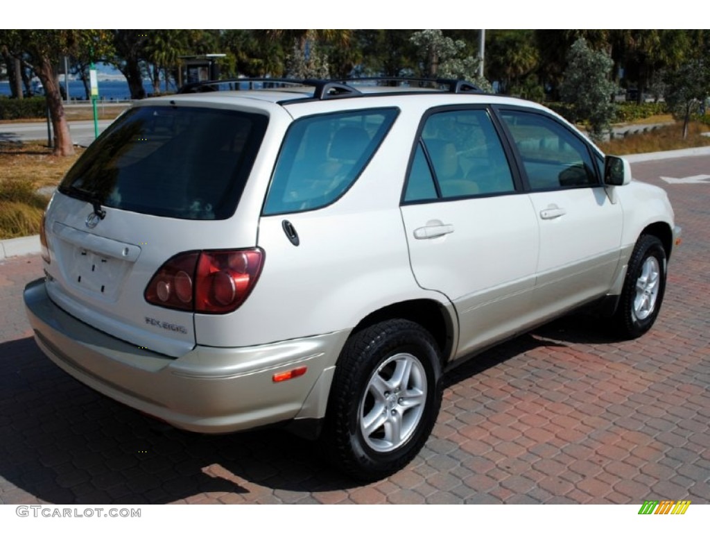 2000 RX 300 AWD - Pearl White / Ivory photo #6