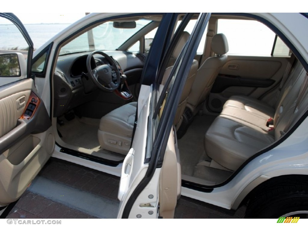 2000 RX 300 AWD - Pearl White / Ivory photo #25