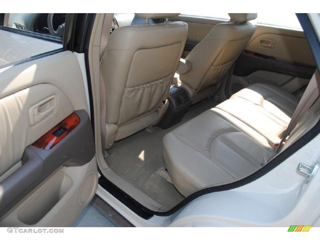 2000 RX 300 AWD - Pearl White / Ivory photo #43
