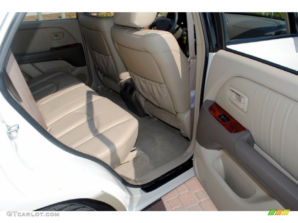2000 RX 300 AWD - Pearl White / Ivory photo #44