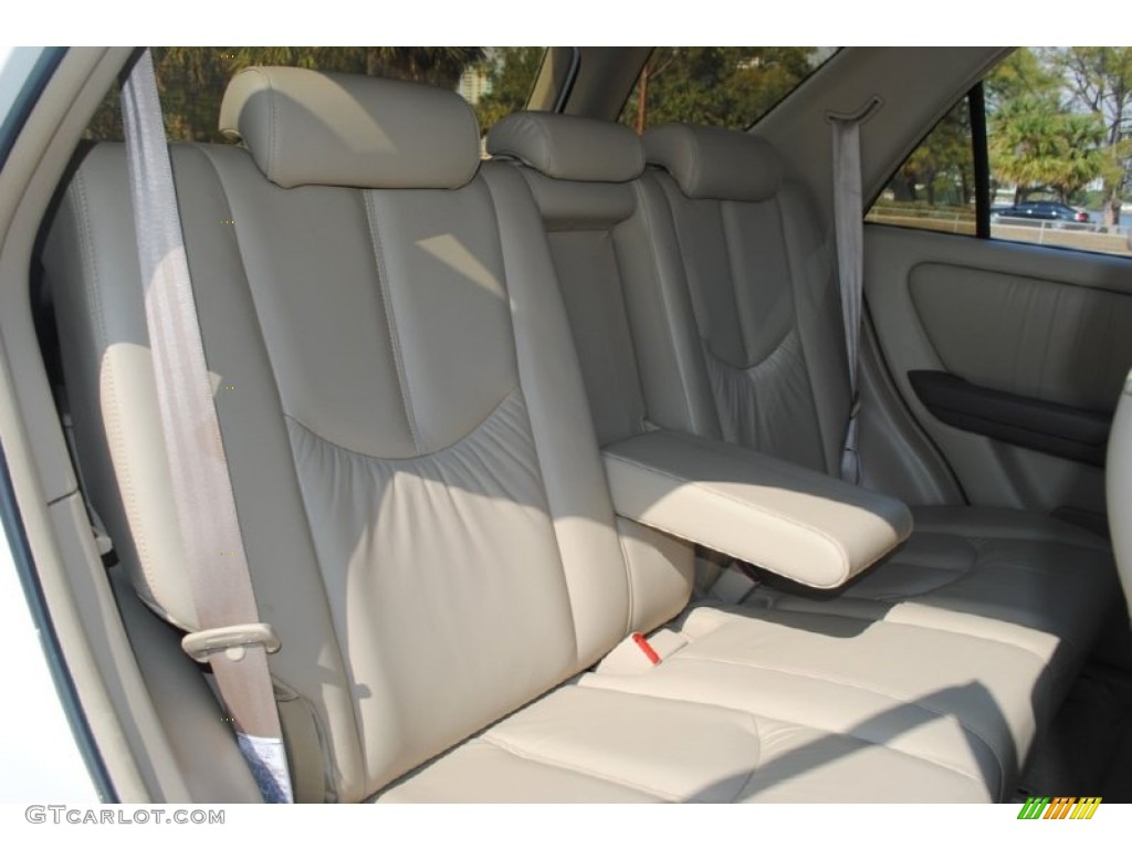 2000 RX 300 AWD - Pearl White / Ivory photo #48