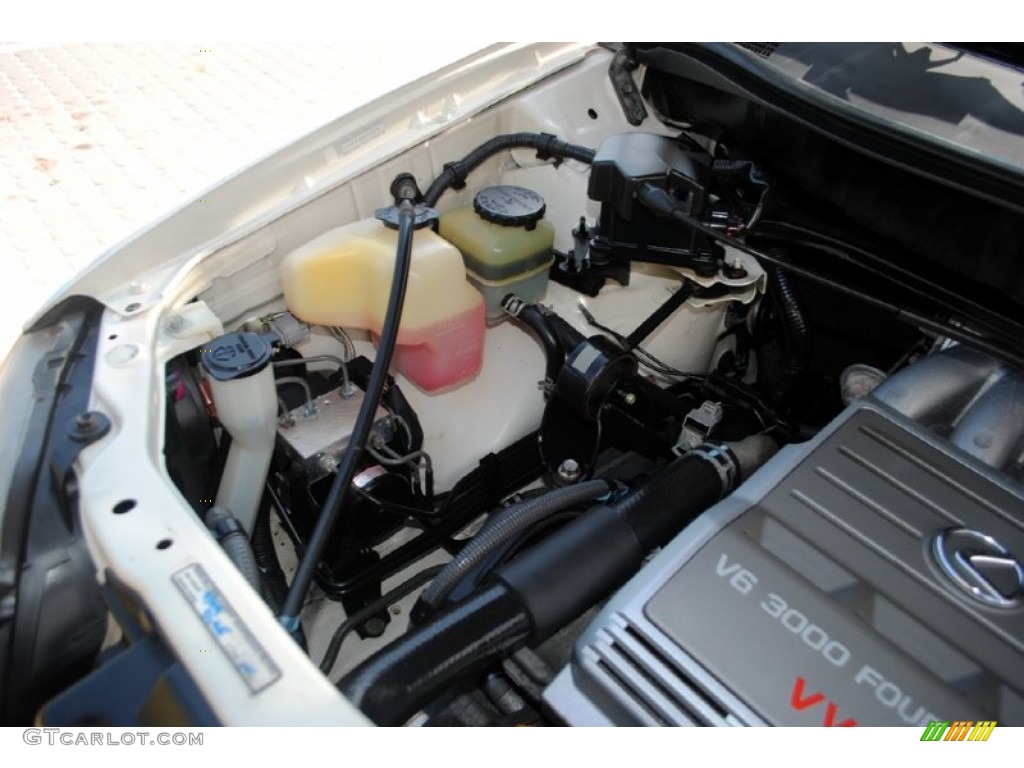 2000 RX 300 AWD - Pearl White / Ivory photo #80