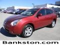 2008 Venom Red Pearl Nissan Rogue SL  photo #1