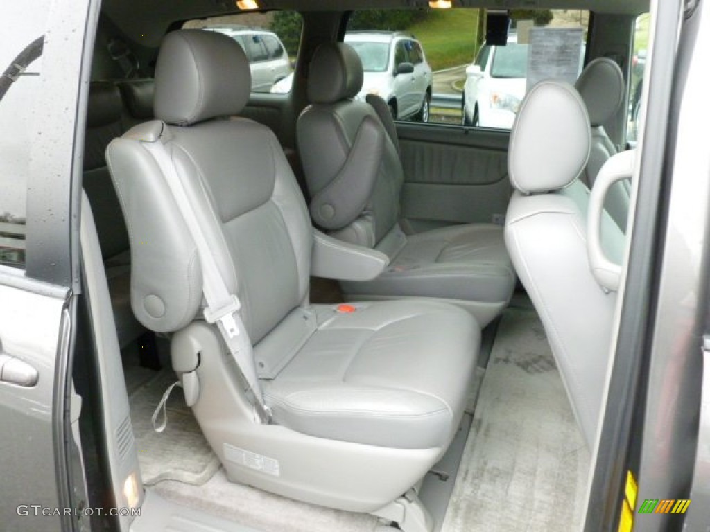 2005 Toyota Sienna XLE Rear Seat Photo #60311450