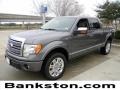 2010 Sterling Grey Metallic Ford F150 Platinum SuperCrew 4x4  photo #1