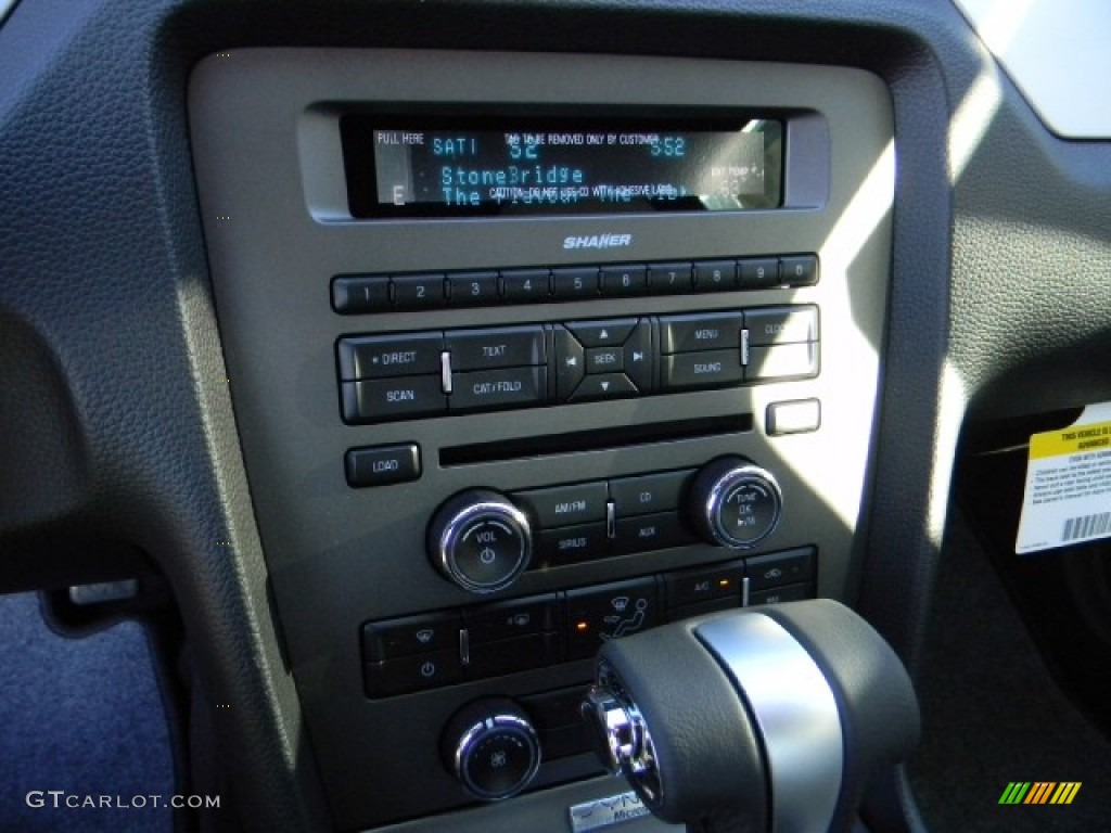 2012 Mustang V6 Premium Coupe - Kona Blue Metallic / Stone photo #10