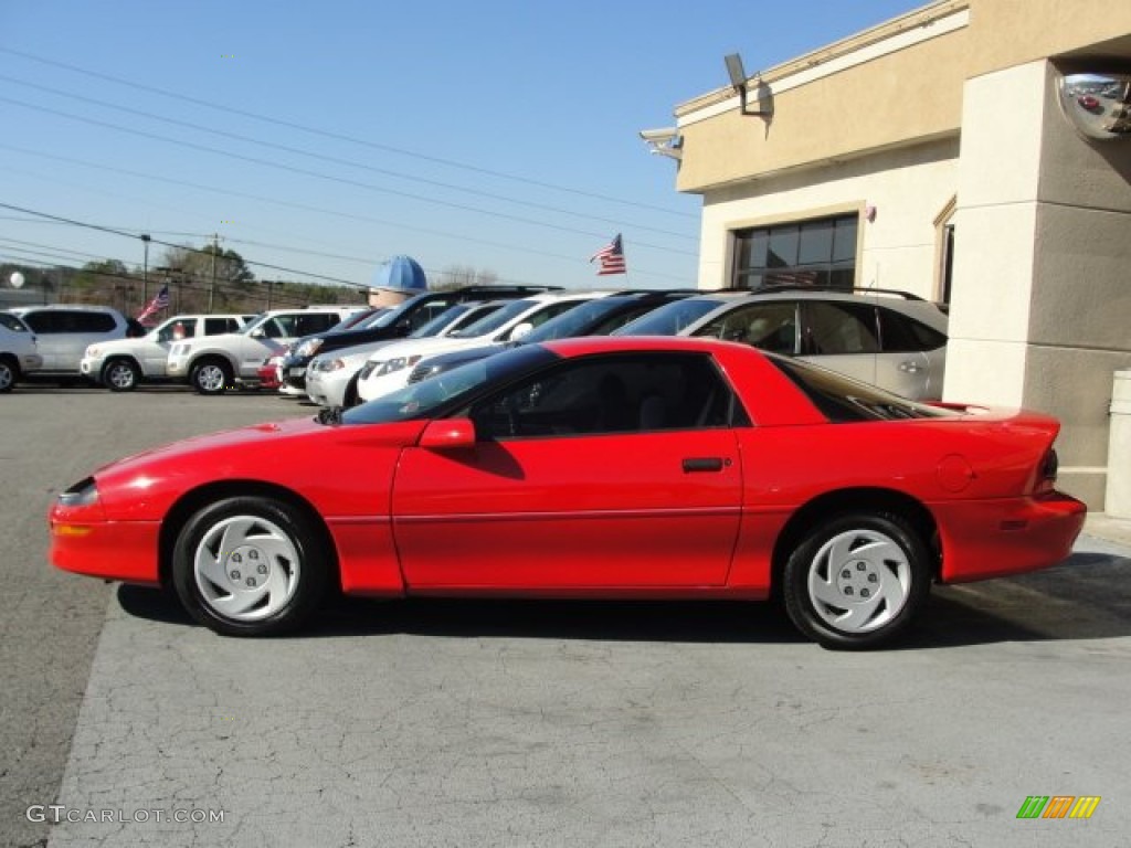 Bright Red 1996 Chevrolet Camaro Coupe Exterior Photo #60312962
