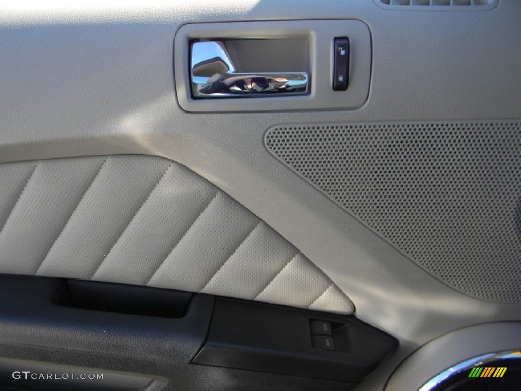 2011 Mustang V6 Premium Coupe - Sterling Gray Metallic / Stone photo #12