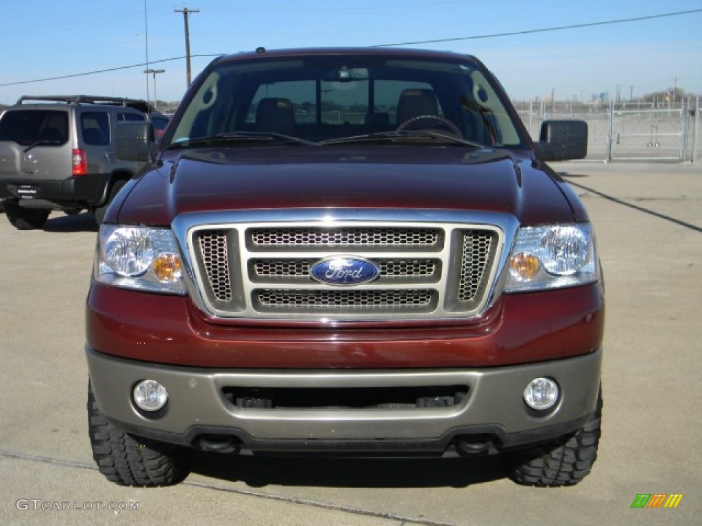 2006 F150 King Ranch SuperCrew 4x4 - Dark Copper Metallic / Castano Brown Leather photo #2
