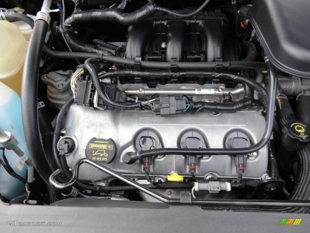 2008 Ford Edge Limited 3.5 Liter DOHC 24-Valve VVT Duratec V6 Engine Photo #60313673