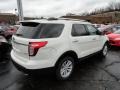 2012 White Suede Ford Explorer XLT 4WD  photo #2