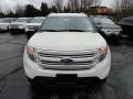 2012 White Suede Ford Explorer XLT 4WD  photo #6