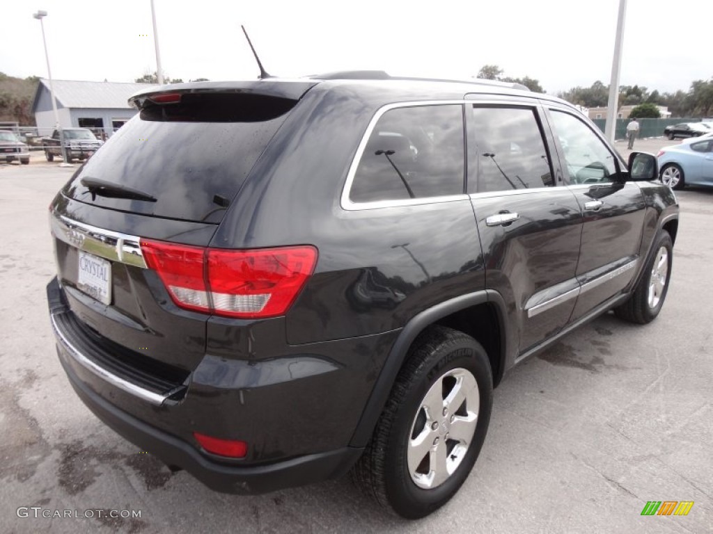 2011 Grand Cherokee Limited 4x4 - Brilliant Black Crystal Pearl / Black photo #9
