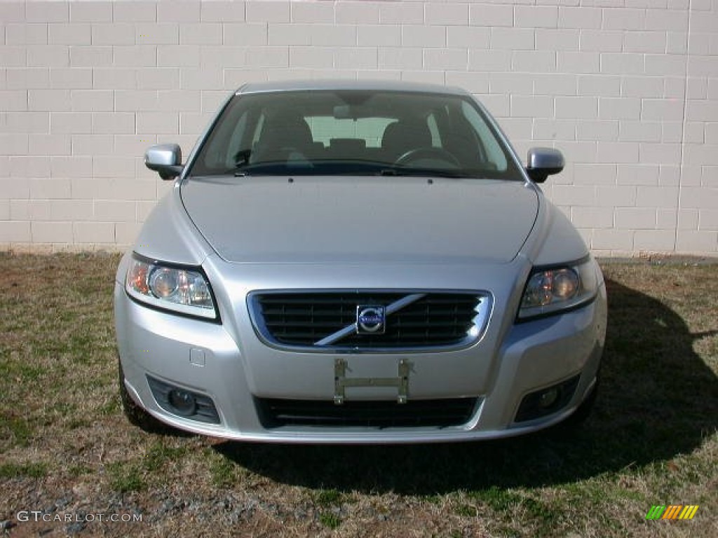 2010 V50 2.4i - Silver Metallic / Dalaro Off Black T-Tec photo #7