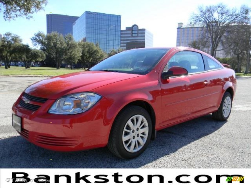 2010 Cobalt LT Coupe - Victory Red / Ebony photo #1