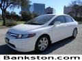 Taffeta White - Civic LX Sedan Photo No. 1