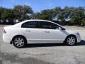 Taffeta White - Civic LX Sedan Photo No. 3