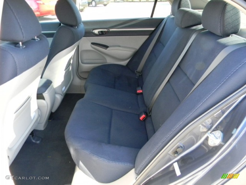 Blue Interior 2009 Honda Civic Hybrid Sedan Photo #60315845