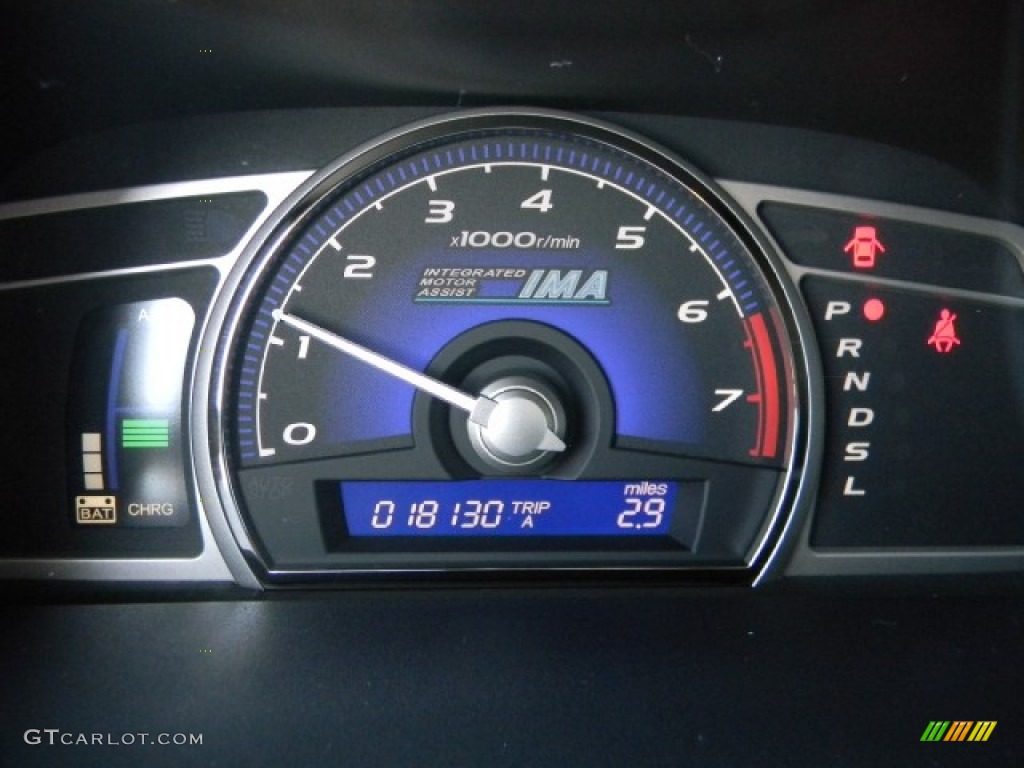 2009 Honda Civic Hybrid Sedan Gauges Photo #60315873