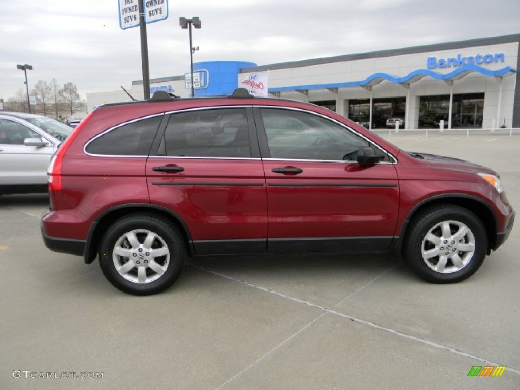 2008 CR-V EX - Tango Red Pearl / Gray photo #3