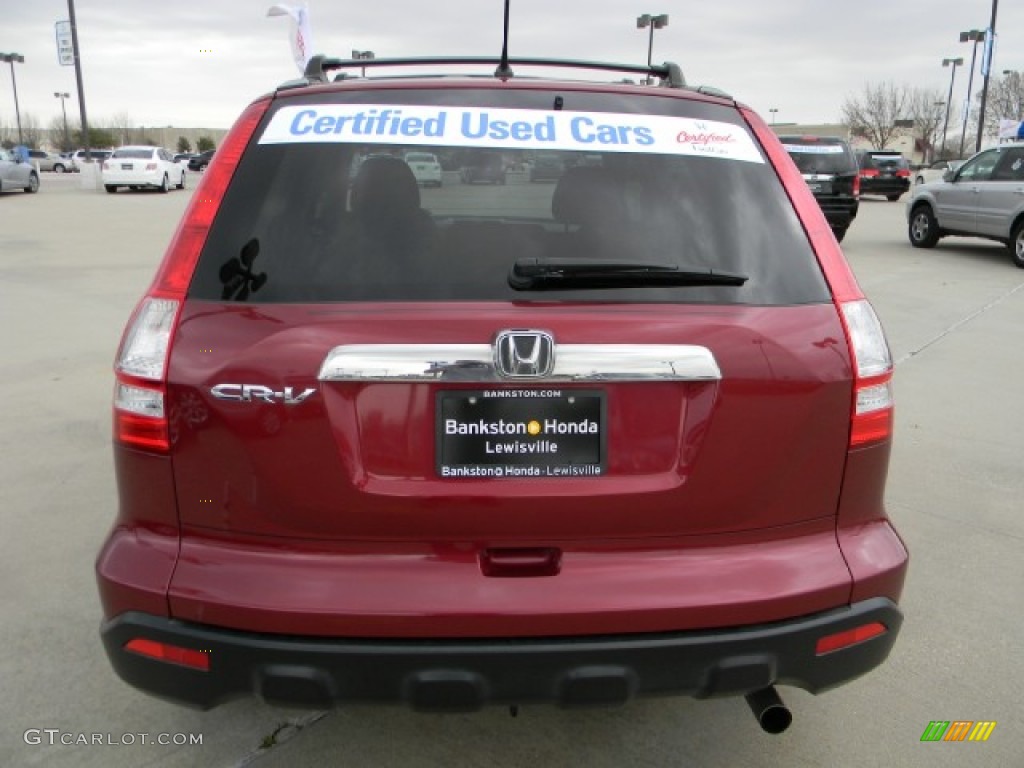 2008 CR-V EX - Tango Red Pearl / Gray photo #4