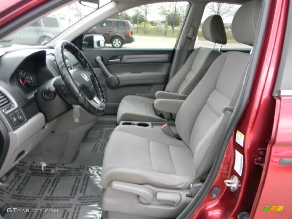 2008 CR-V EX - Tango Red Pearl / Gray photo #8