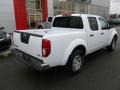 2012 Avalanche White Nissan Frontier S Crew Cab 4x4  photo #7